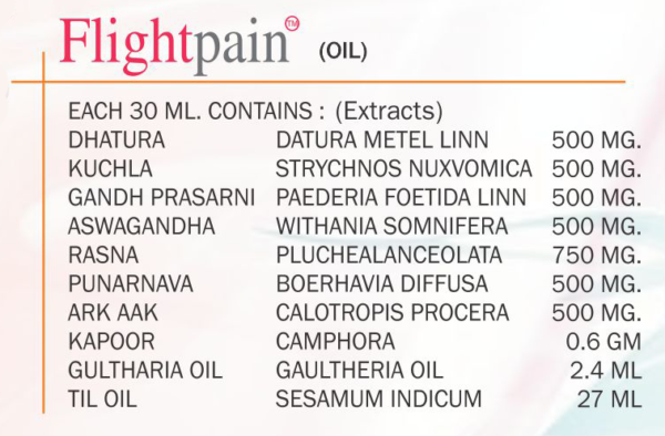 FLIGHTPAIN OIL