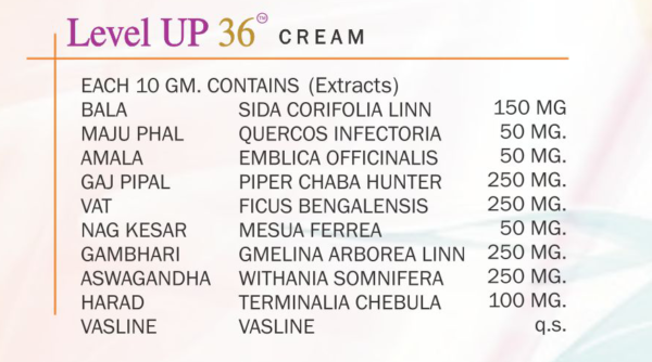 LEVELUP36 Cream